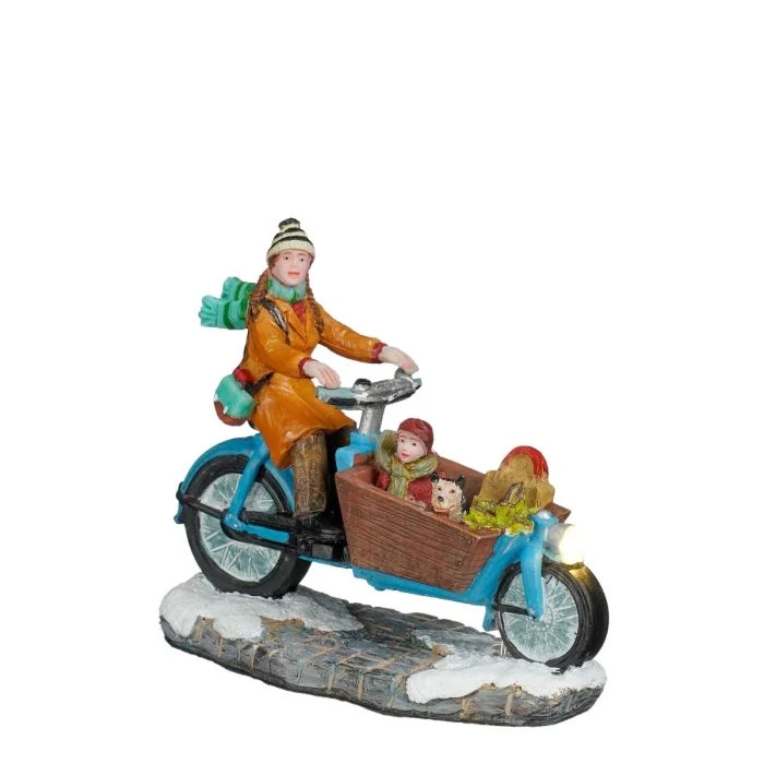 Luville Mamma på lastcykel