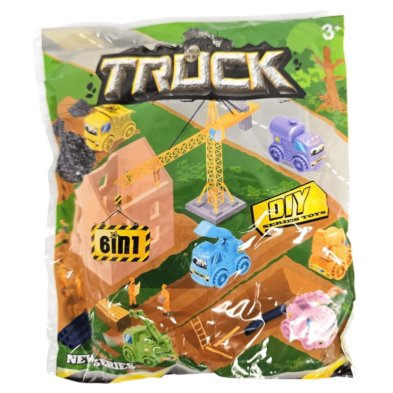 Mini veiarbeid byggesett | Truck | Kalendergave