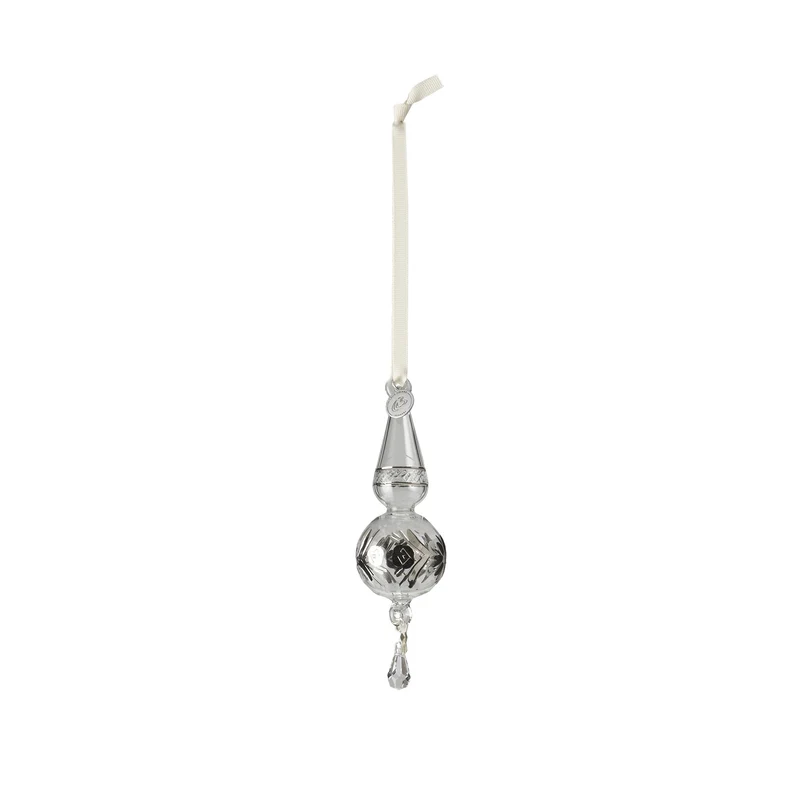 Genuine julgranshängare 14,5 cm transparent