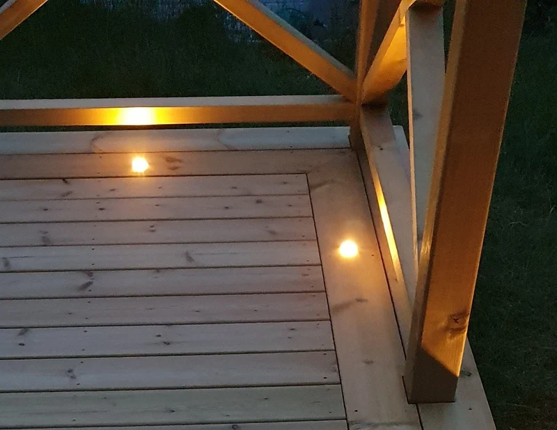 Molectric 30 Decklight komplett 10 st med trafo, varmvit