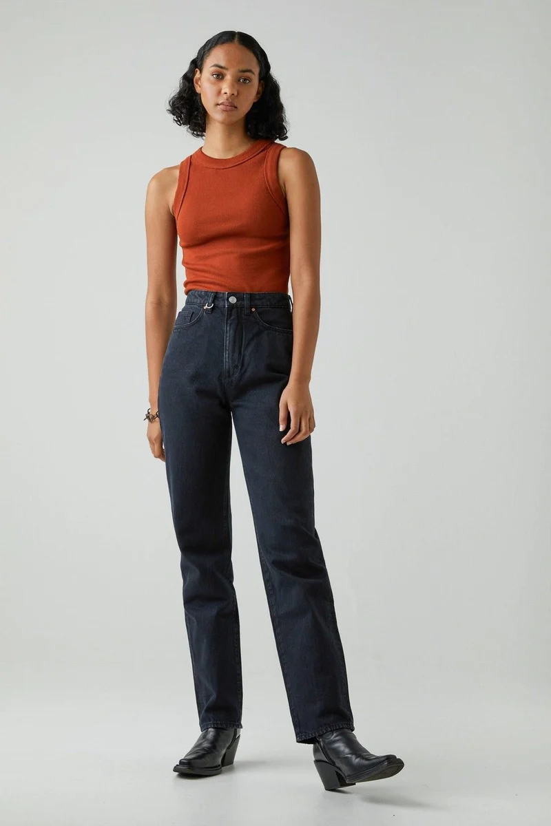 Neuw Stockholm Jeans - Nico Super High Straight - Premium denim