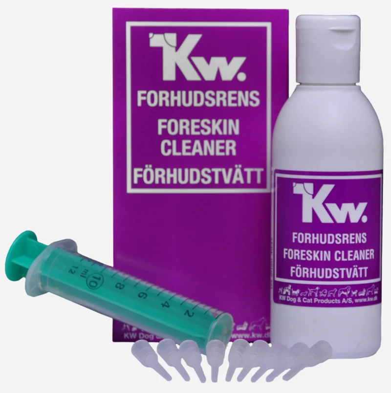 KW Forhudsrens til Hunder 100ml - Hygienisk Rengjøring av Forhud