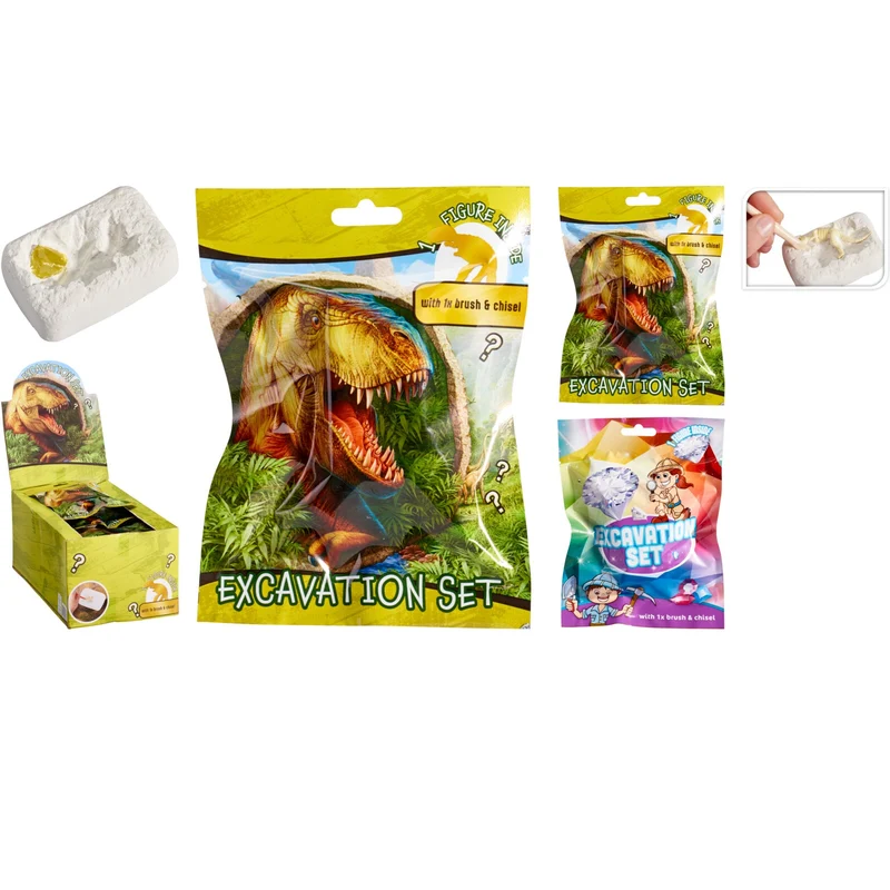 Utgravingssett | Diamant og Dino