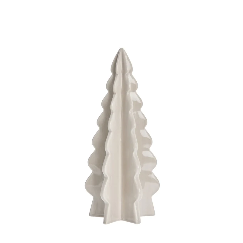 Molinne dekorativa träd 26 cm. beige
