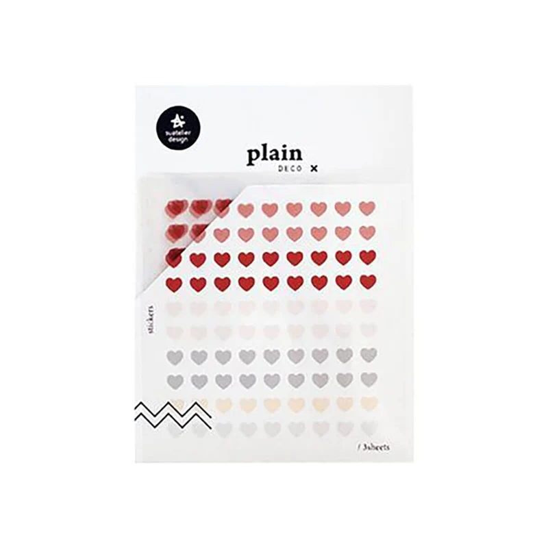 Number 51 Plain Series Stickers by Suatelier