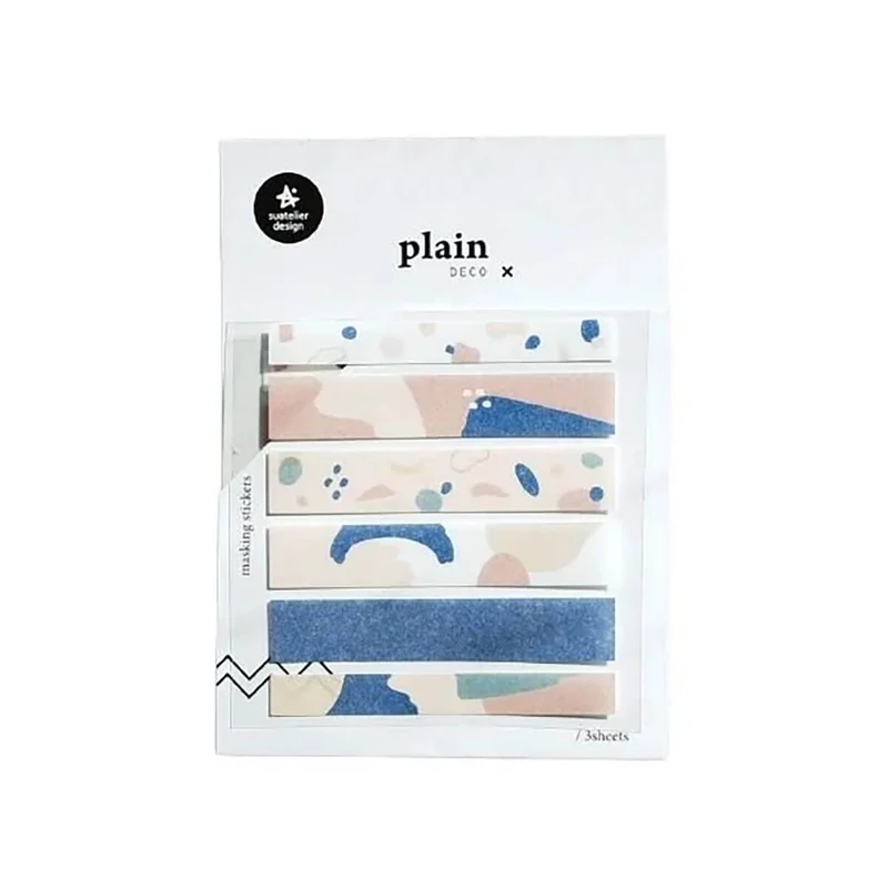 Number 16 Plain Series Stickers by Suatelier