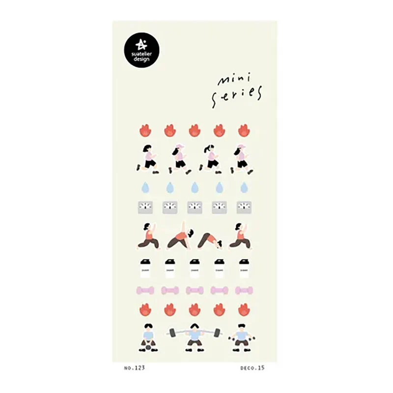 Deco 15 Mini Series Stickers by Suatelier