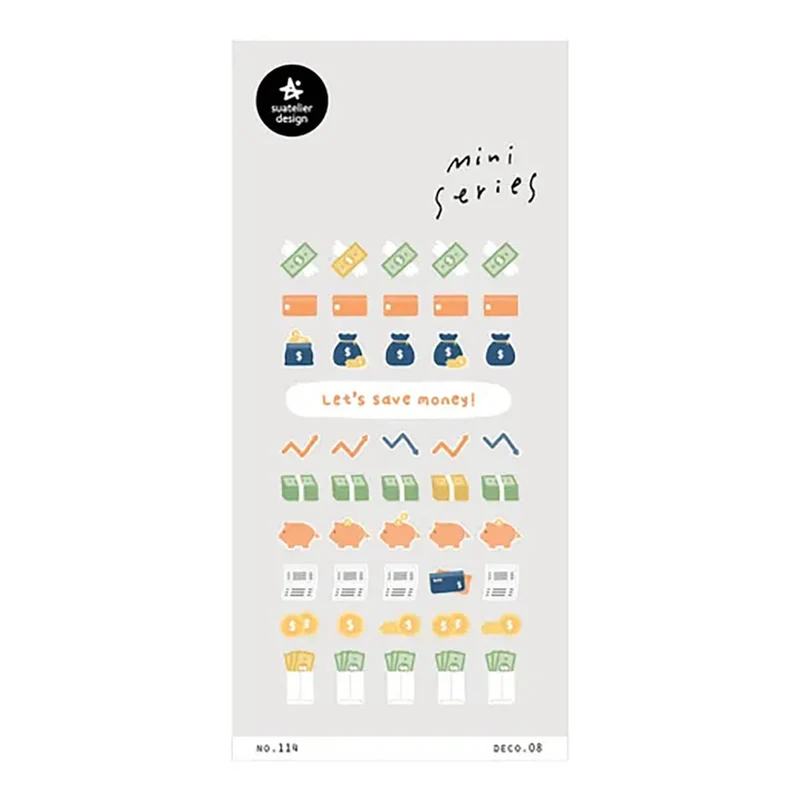 Deco 08 Mini Series Stickers by Suatelier