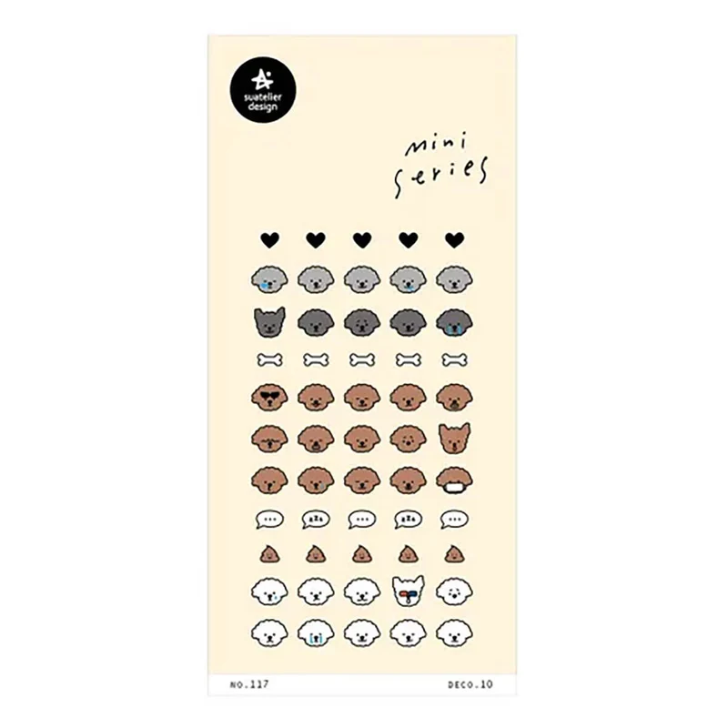 Deco 10 Mini Series Stickers by Suatelier
