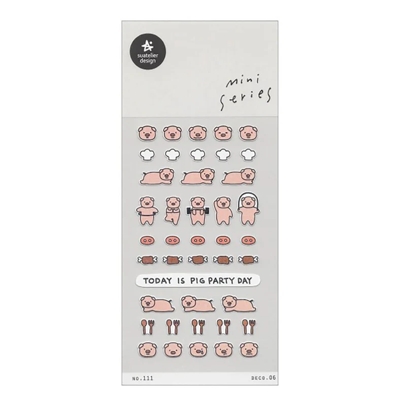 Deco 06 Mini Series Stickers by Suatelier