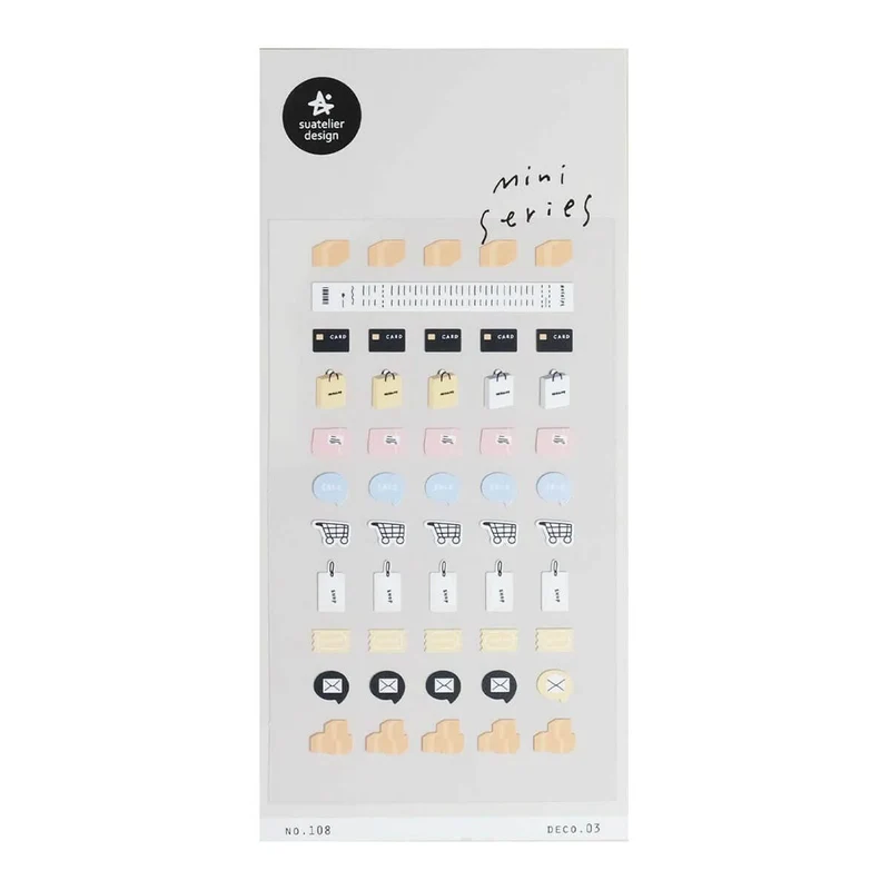 Deco 03 Mini Series Stickers by Suatelier