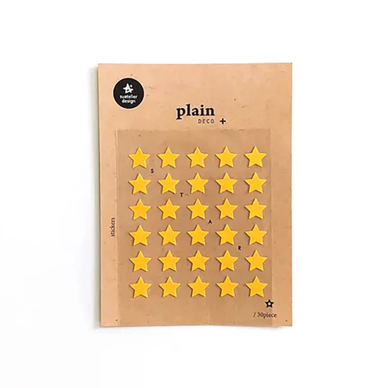 Number 05 Plain Series Stickers by Suatelier