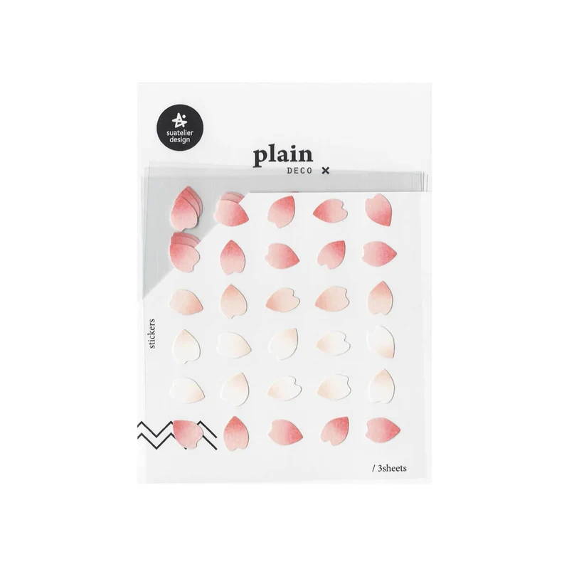 Number 63 Plain Series Stickers by Suatelier