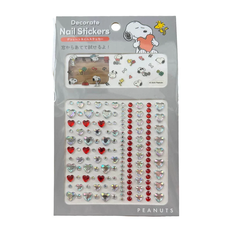 Snoopy & Woodstock Decorate Nail Stickers by Peanuts
