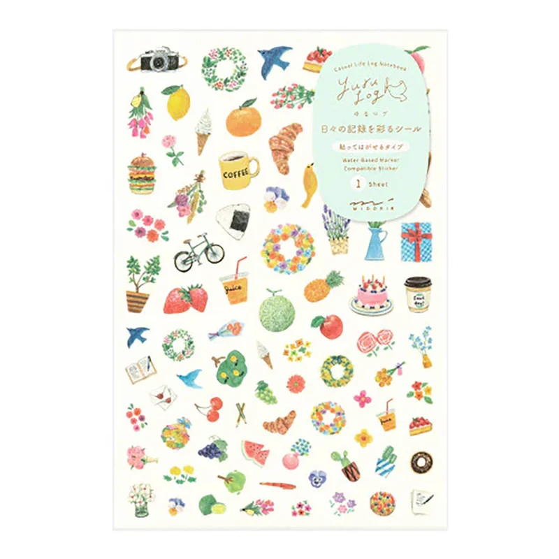 Motif Yuru Log Stickers by Midori