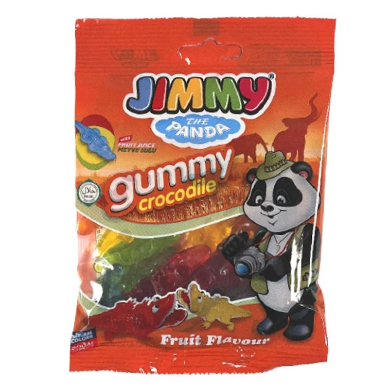 Jimmy the Panda Vingummi Krokodiller 80g