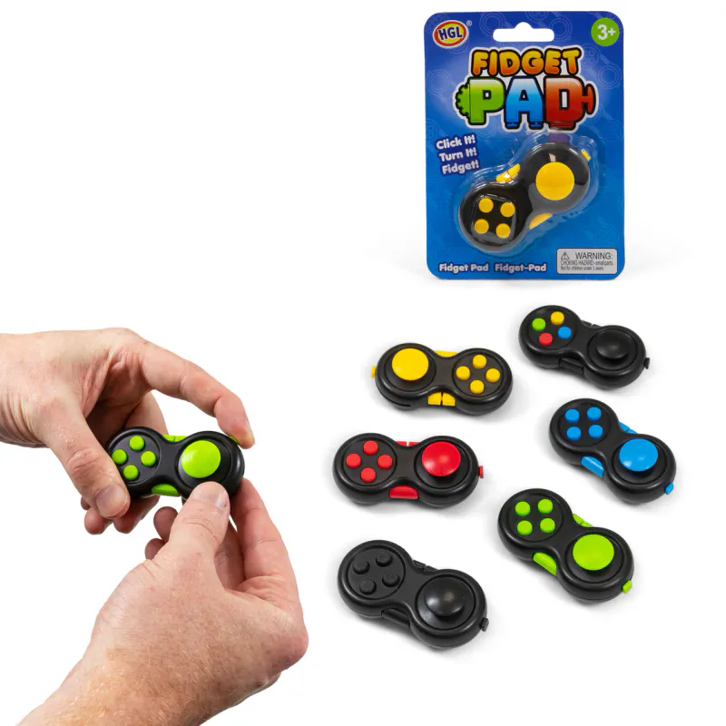 Fidget Gaming Pad | HGL stressleke | Kompakt og morsom håndleke