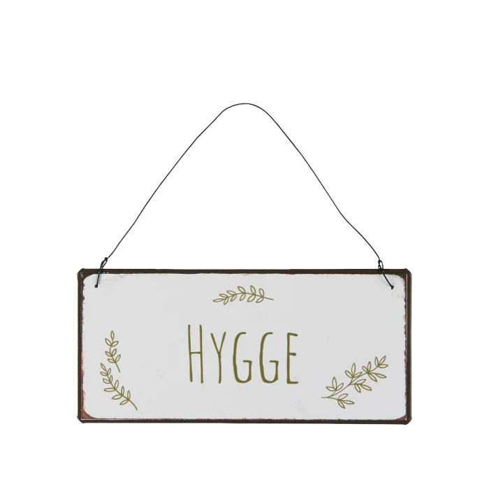 Metallskylt Hygge