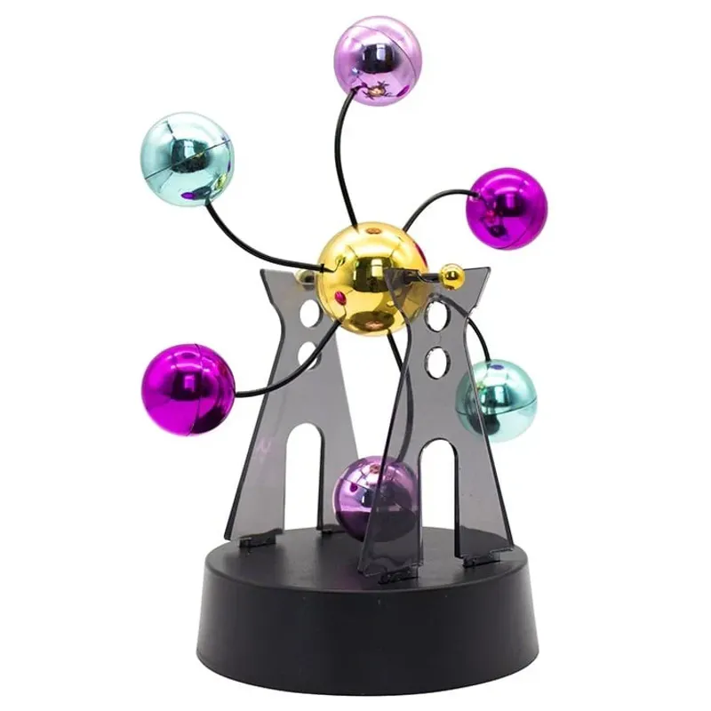 Kinetisk skulptur rulleballer | Dekor med bevegelse