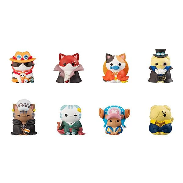 Mega Cat Project One Piece Nyan Piece Nyan! Jag ska bli piratkungen, Nyan! ASK 8st Megahouse