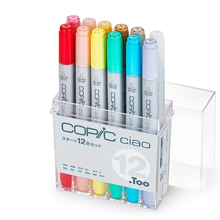 Copic Ciao Start 12 färger