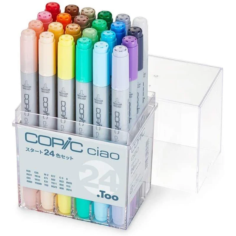 Copic Ciao Start 24 färger