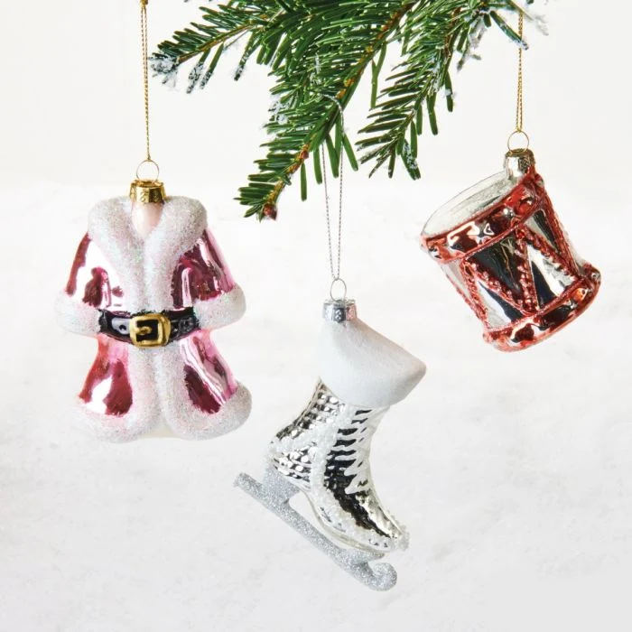 Julgranskulor Figurpaket