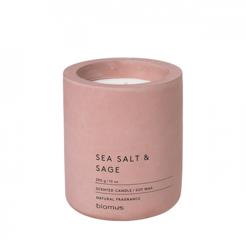 Doftljus Fraga sea salt sage ø9 cm withered rose