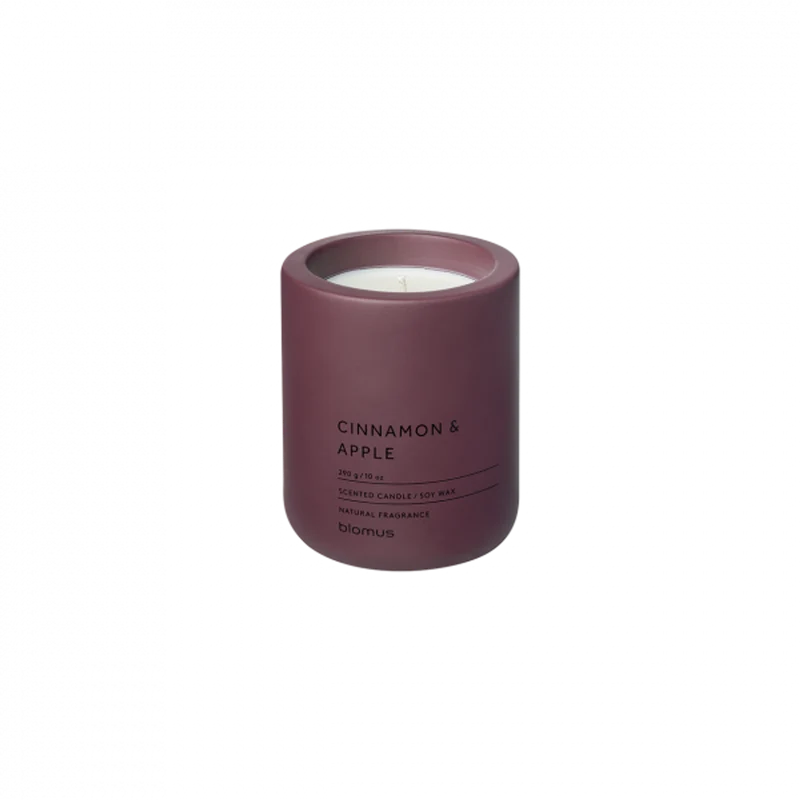 Doftljus Fraga cinnamon & apple ø9 cm port