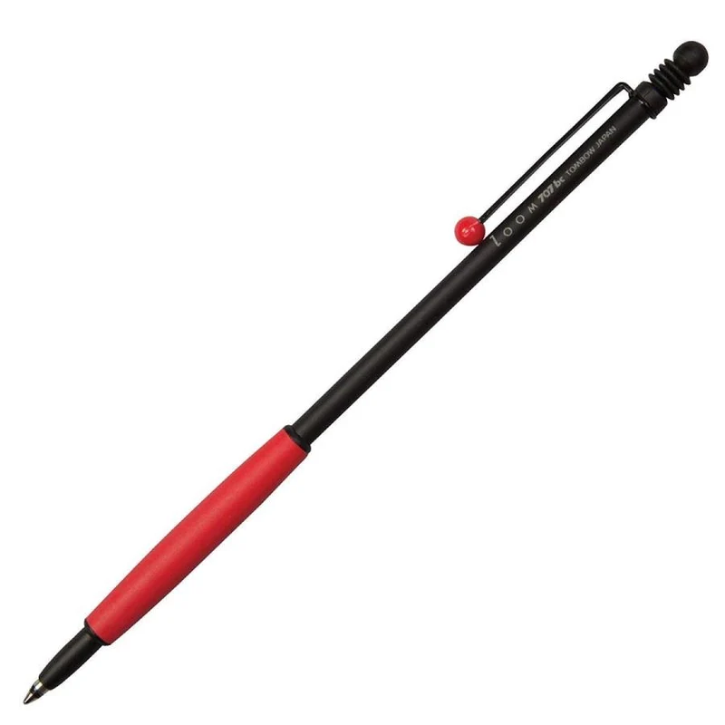 Tombow oljebaserad kulspetspenna ZOOM 707 0.7 svart/röd BC-ZS2