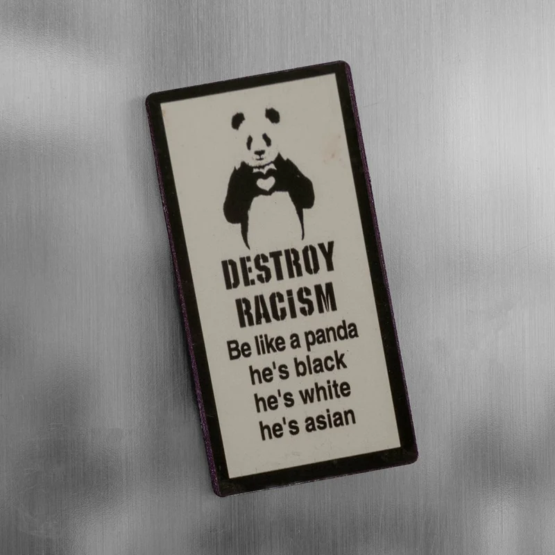 Magnet: Destroy racism