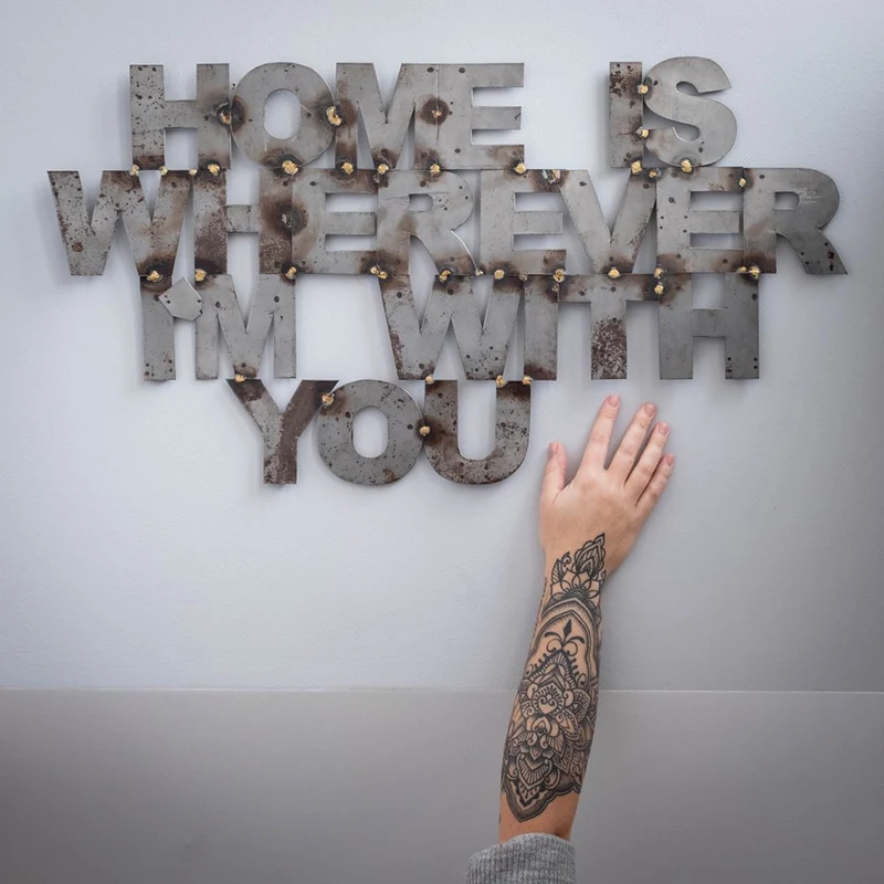 Home is wherever I'm with you