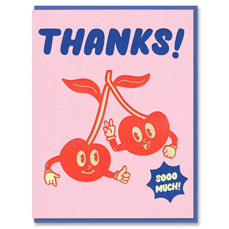 Cherries Greetings Card by The Toonies for 1973