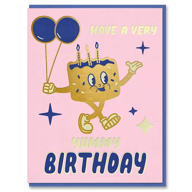 Cake Birthday Greetings Card by The Toonies for 1973