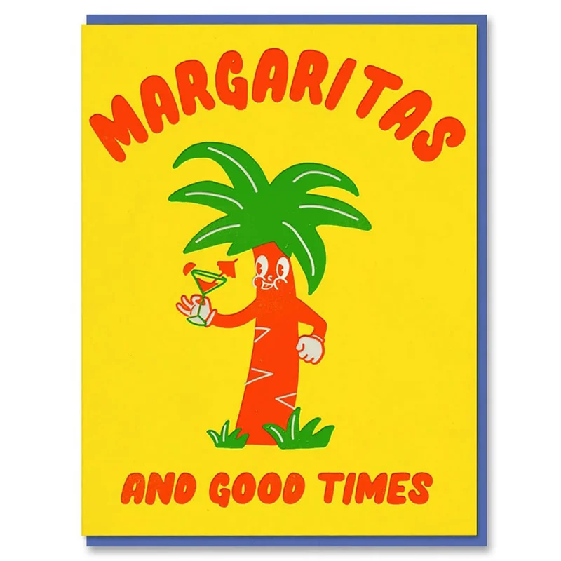 Margarita Greetings Card by The Toonies for 1973