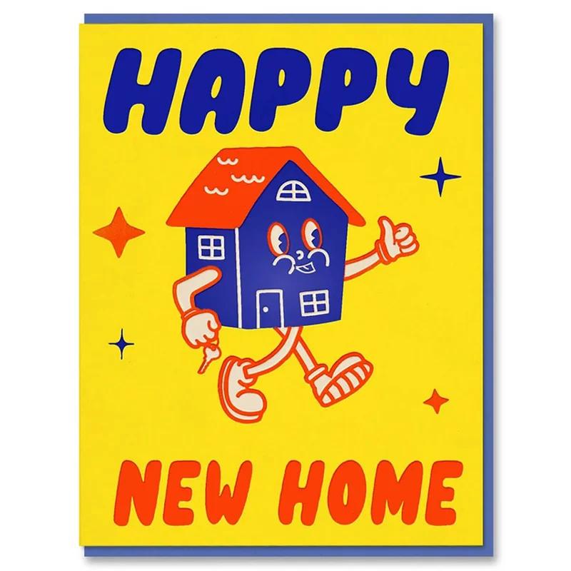 New Home Greetings Card by The Toonies for 1973
