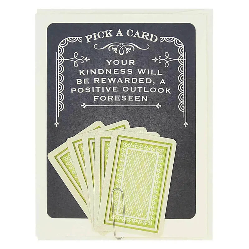 Kindness Fortune Greetings Card by The Regional Assembly of Text