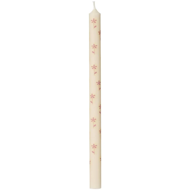 Ib Laursen Ljus med Enkla Blommor 5-pack