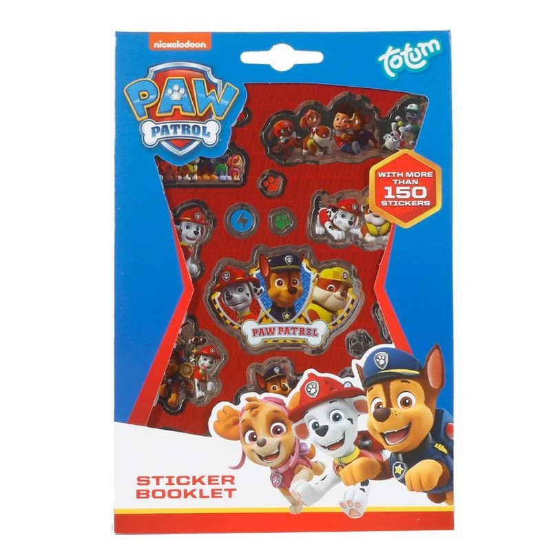 Paw Patrol Klistremerkebok