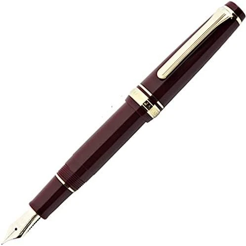 Sailor reservoarpenna Professional Gear Slim Mini guld Marun Fine Point 11-1303-232