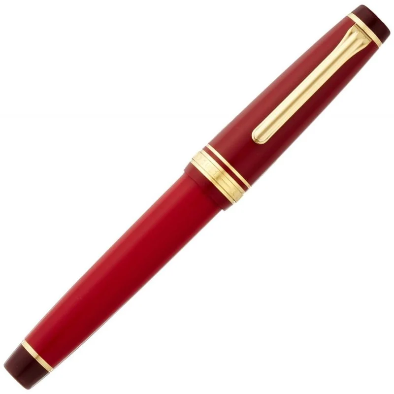 Sailor reservoarpenna sextioårsdagsreservoarpenna KAN röd medium 10-3360-432
