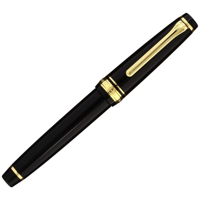 Sailor Reservoarpenna Professional Gear Slim Guld Svart Musik (MS) 11-1221-920