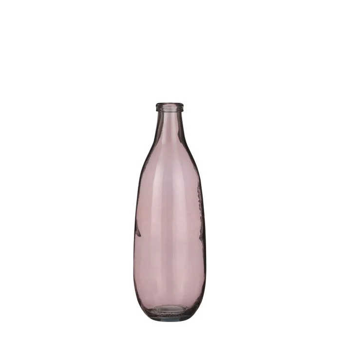 Glasvas rosa