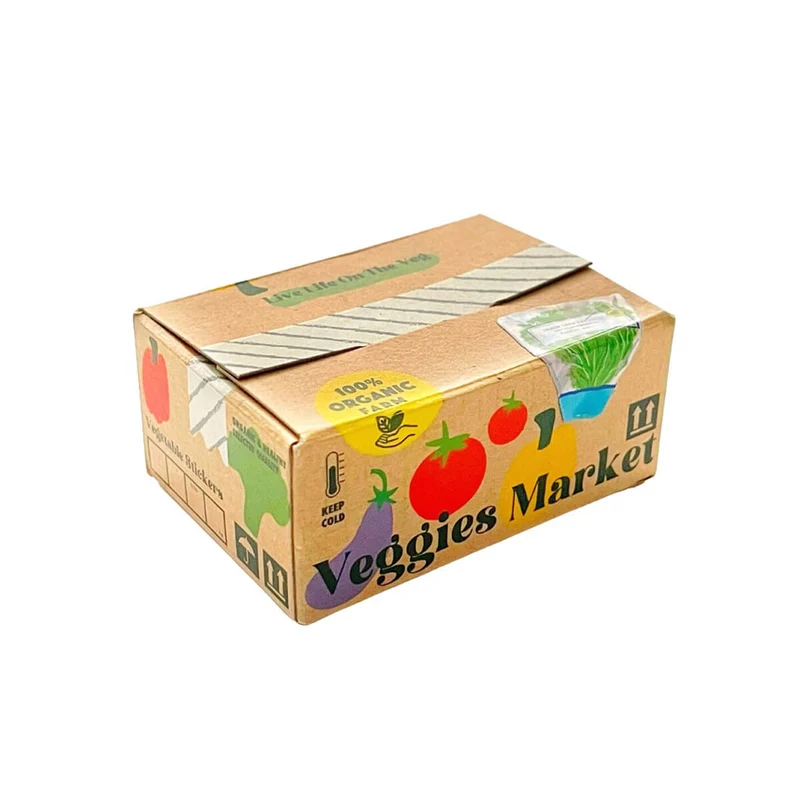 Vegetable Market Stickers by Greeting Life Haco