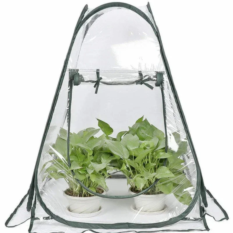 Small Portable Outdoor Garden Plants And Flowers Antifreeze Greenhouse