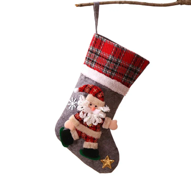 Home Fashion Christmas Decorations Socks