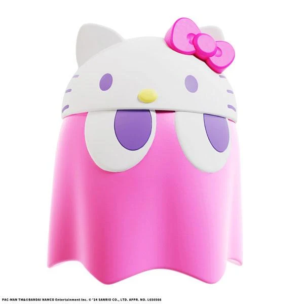 Chibi Collect Figur Deluxe Pac-Man x Sanrio Karaktärer Ghost Hello Kitty Megahouse