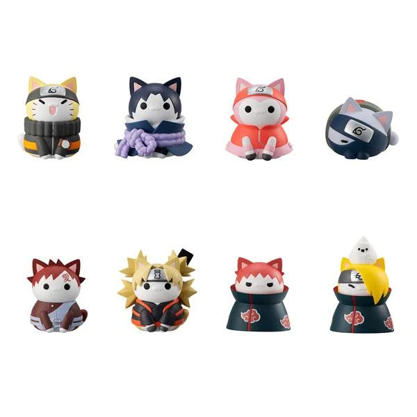 Mega Cat Project Naruto Shippuden: Den sista striden! Akatsuki War Edition BOX 8-delar Megahouse