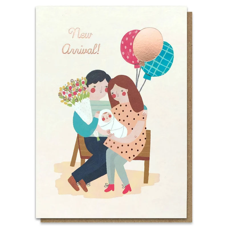 New Arrival Greetings Card by Daria Solak for Stormy Knight