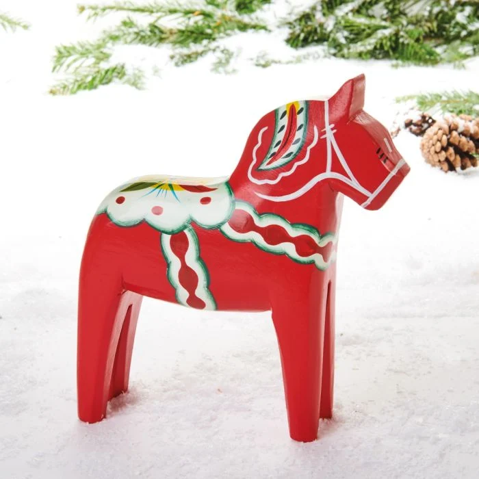 Röd dalahäst 20 cm hög